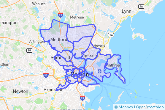 Service Area Map