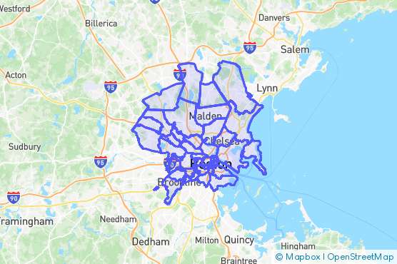 Service Area Map