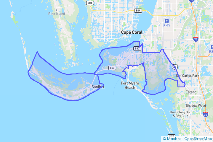 Service Area Map