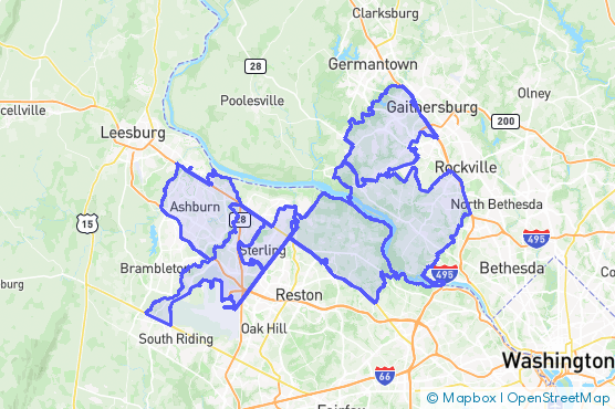 Service Area Map