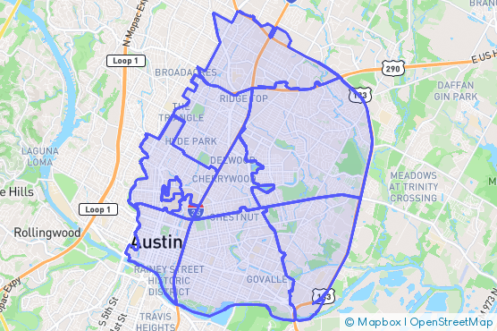 Service Area Map
