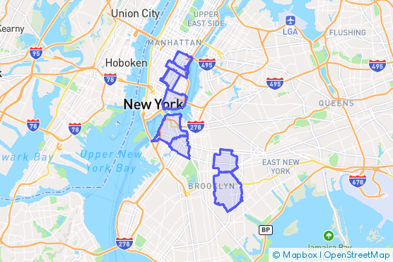 Service Area Map