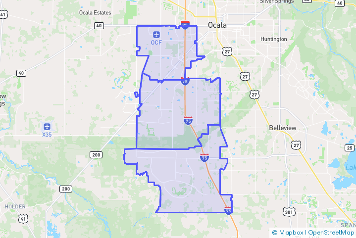 Service Area Map