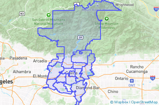 Service Area Map