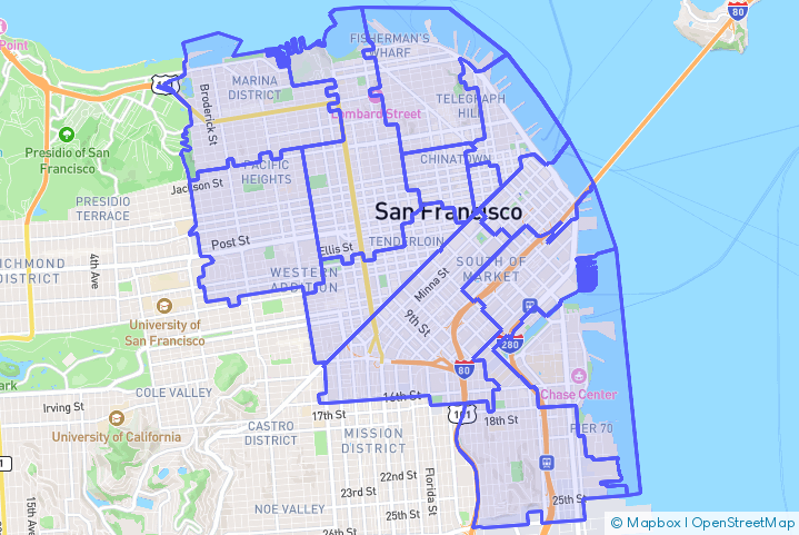 Service Area Map