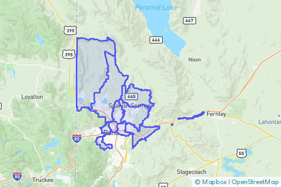 Service Area Map