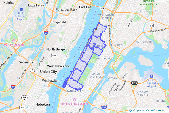 Service Area Map