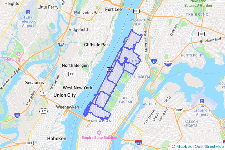 Service Area Map