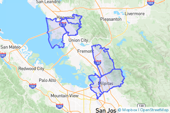 Service Area Map