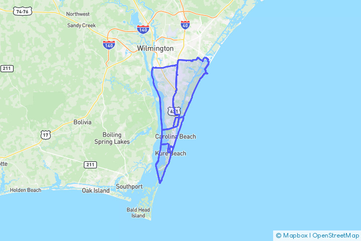 Service Area Map