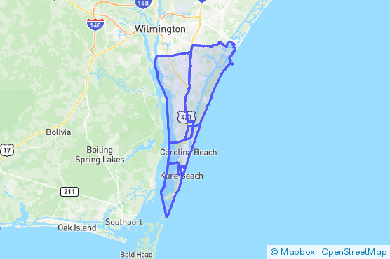 Service Area Map