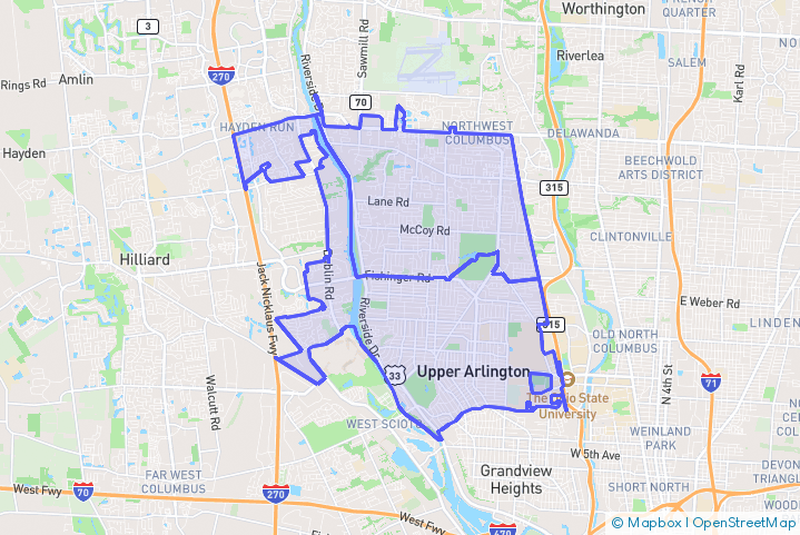 Service Area Map