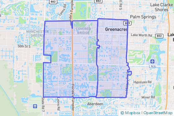 Service Area Map