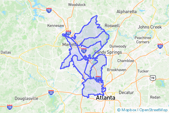 Service Area Map