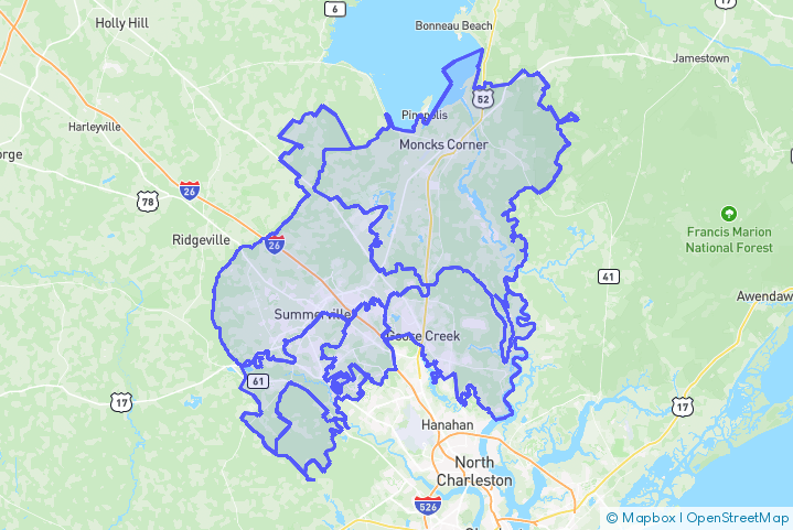 Service Area Map