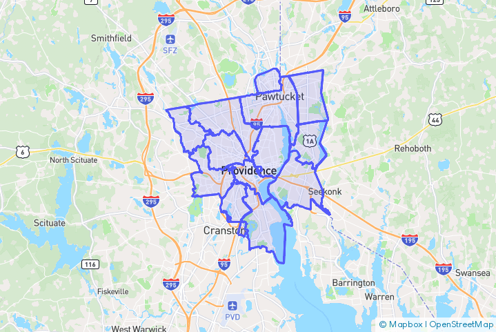 Service Area Map