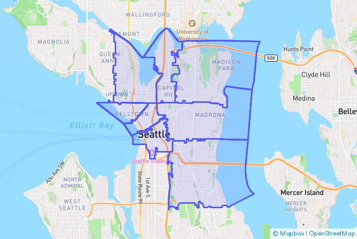 Service Area Map
