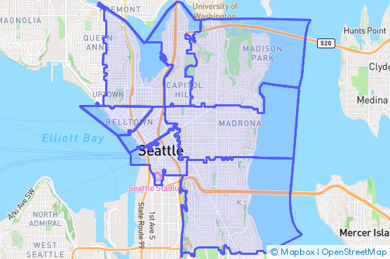 Service Area Map