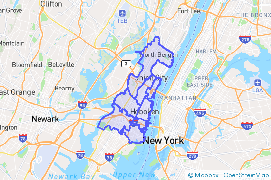 Service Area Map