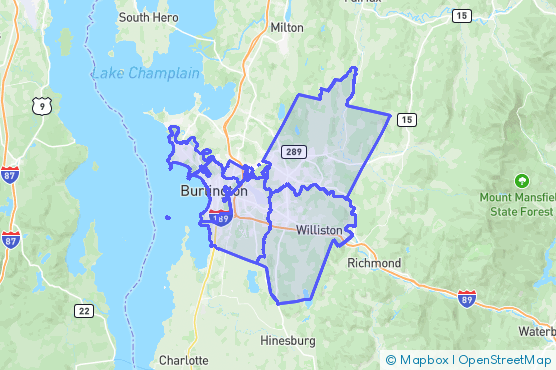 Service Area Map