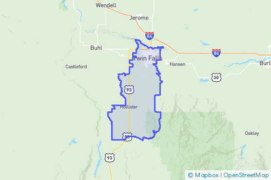 Service Area Map