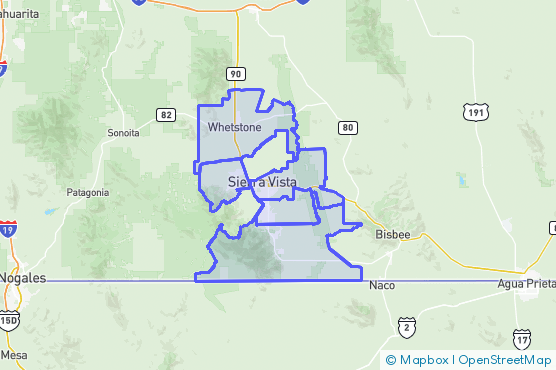 Service Area Map