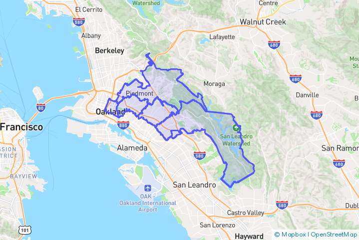 Service Area Map