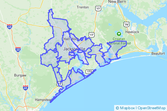 Service Area Map