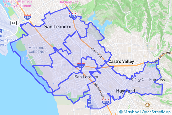 Service Area Map