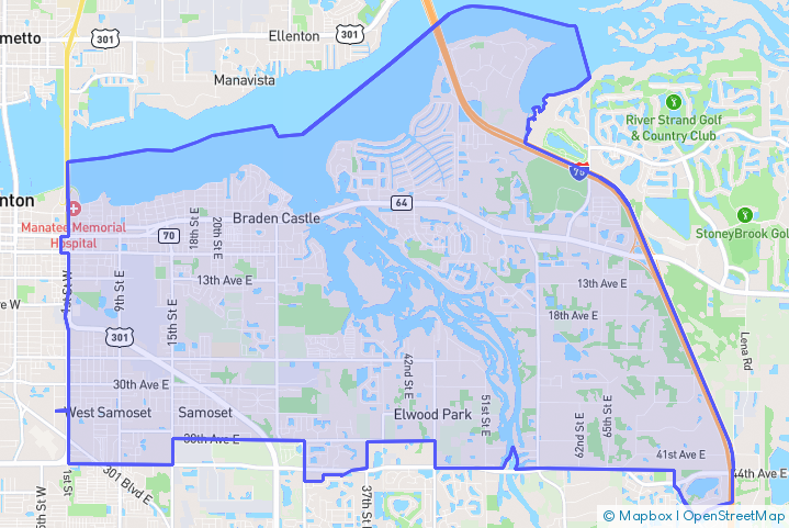 Service Area Map