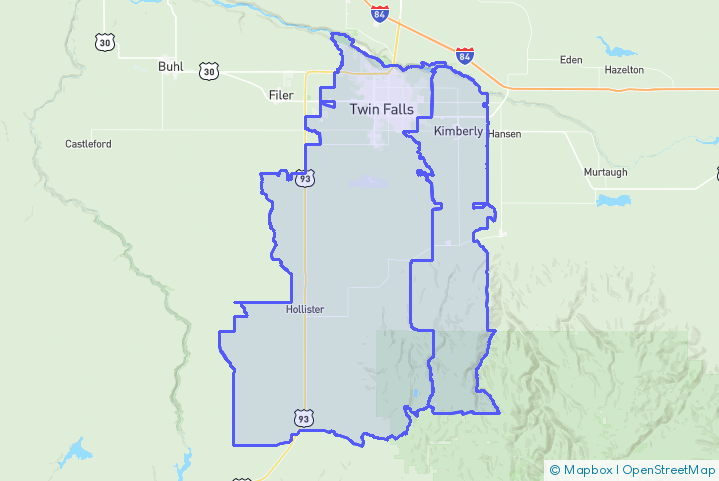 Service Area Map