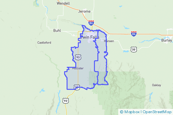 Service Area Map