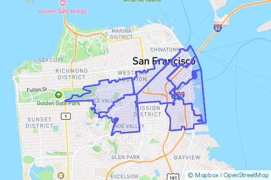 Service Area Map