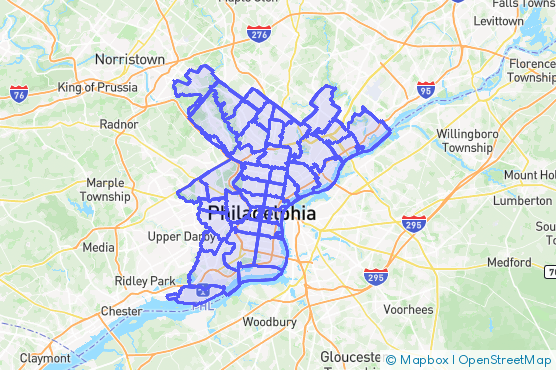 Service Area Map