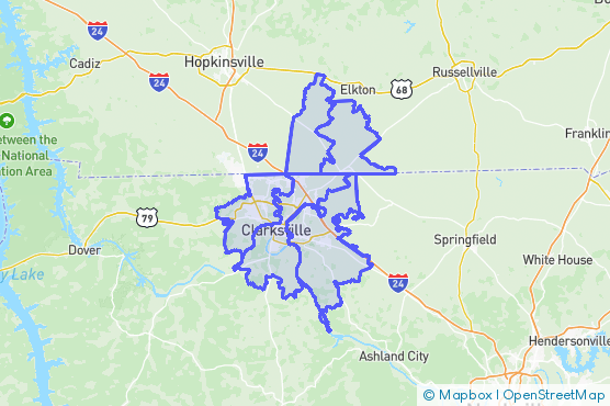 Service Area Map