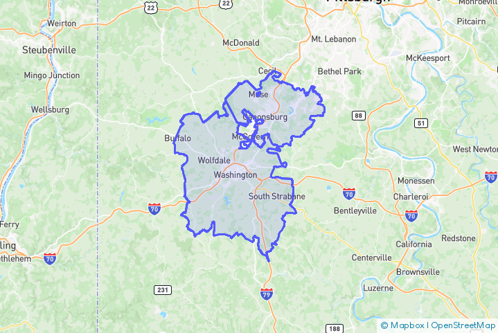 Service Area Map
