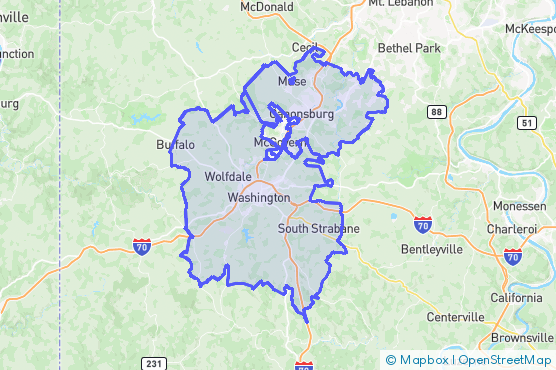 Service Area Map