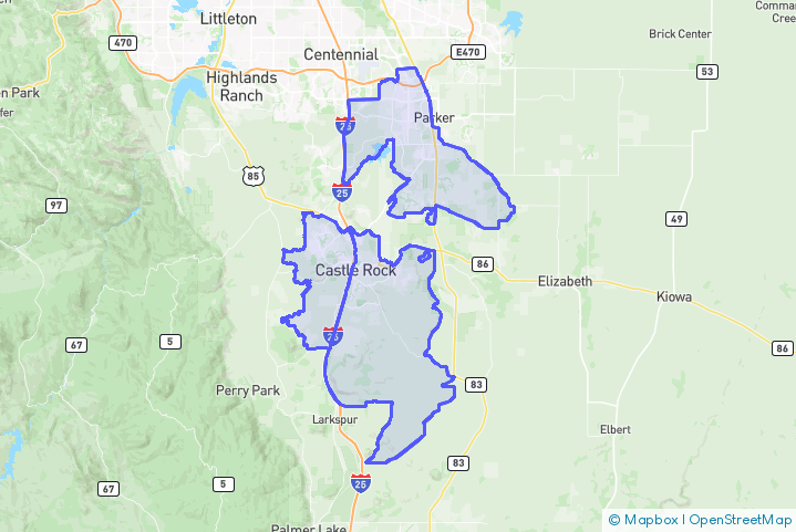 Service Area Map