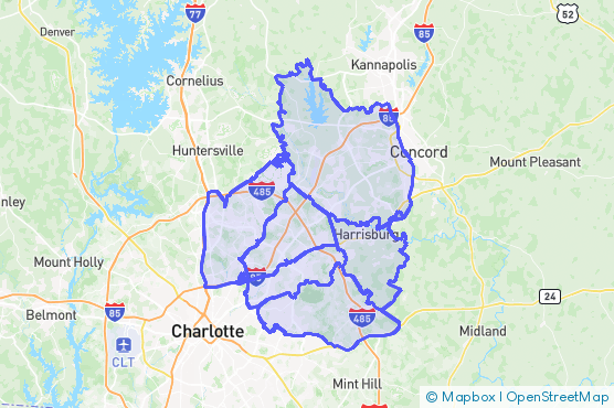 Service Area Map