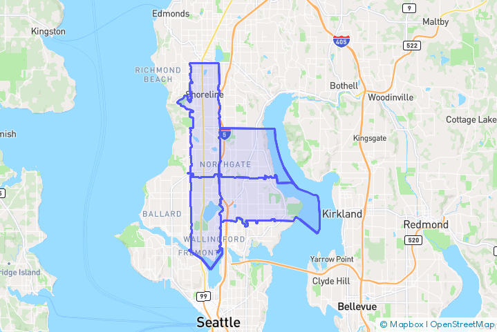 Service Area Map