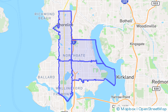 Service Area Map