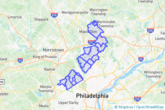 Service Area Map