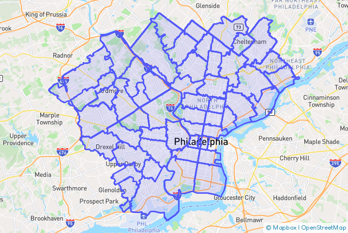 Service Area Map