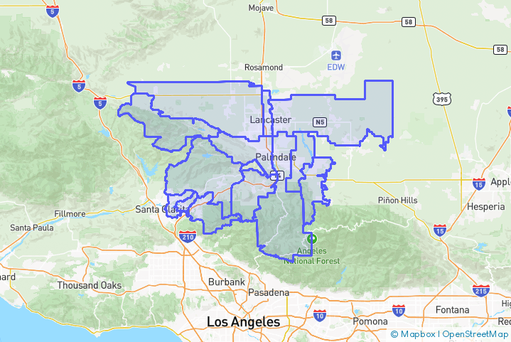 Service Area Map