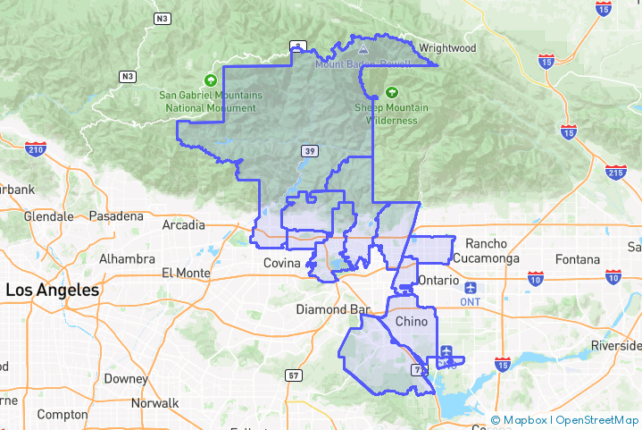 Service Area Map