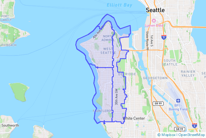 Service Area Map