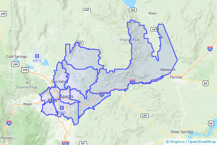Service Area Map
