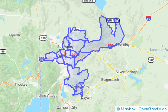 Service Area Map