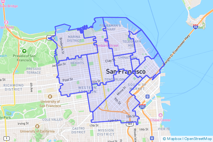 Service Area Map