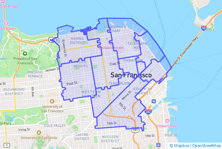 Service Area Map